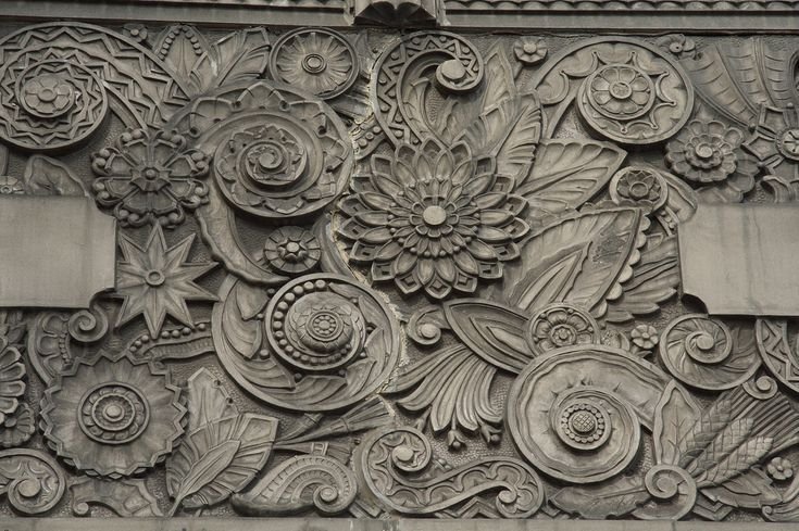 Ар деко рельеф