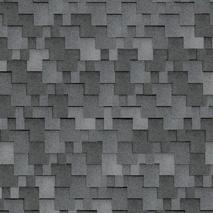 Shinglas черепица Аккорд серая