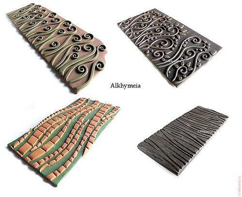 Фактура на полимерной глине