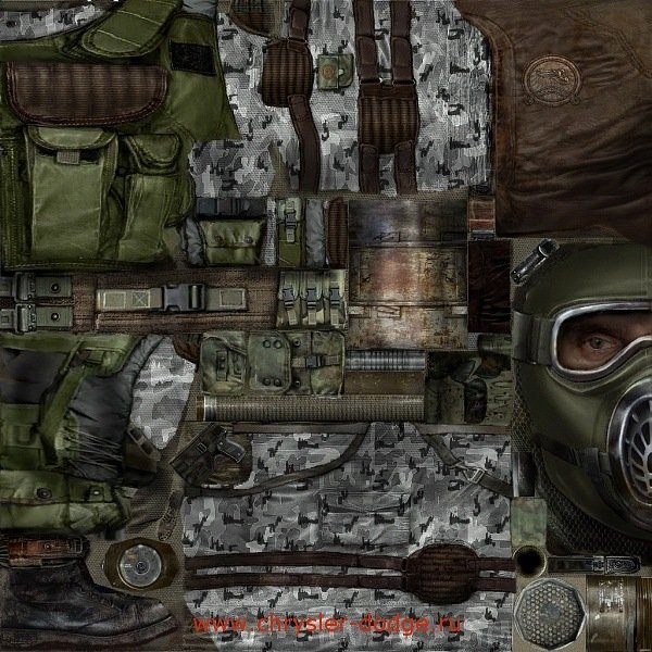 Монолит Stalker камуфляж