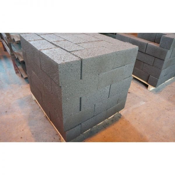 Блок керамзитобетонный 390*190*188