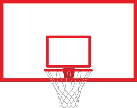 Баскетбольный щит для печати