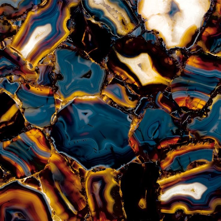 Агат камень слэб