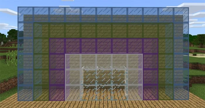 Текстура стекла Minecraft