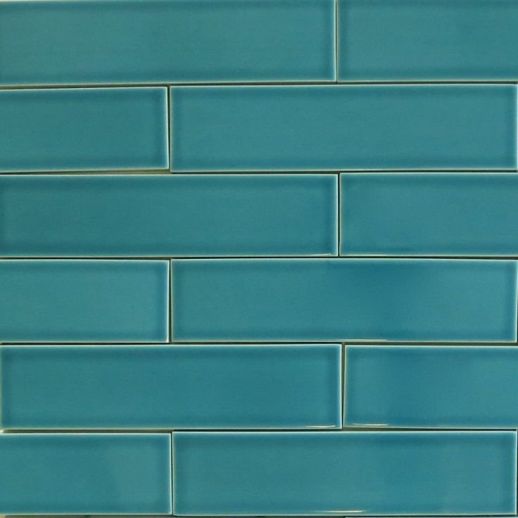 Плитка кабанчик бирюзовая