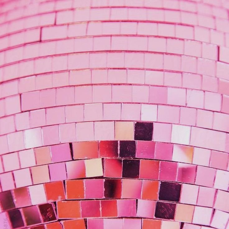 Фон диско розовый