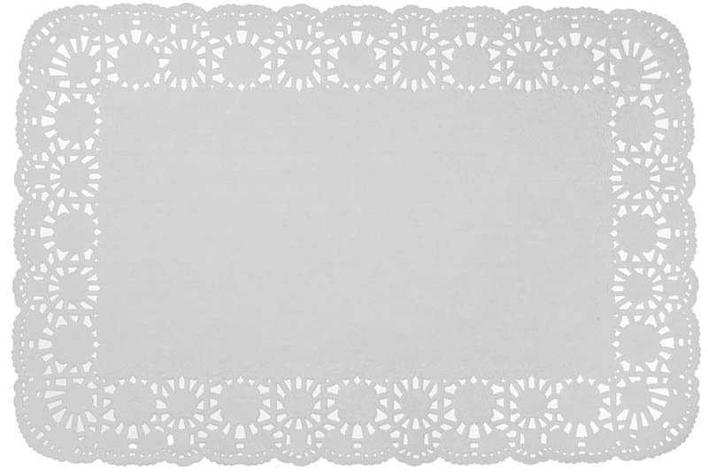Салфетка ажурная прямоуг.25х37см,250шт *