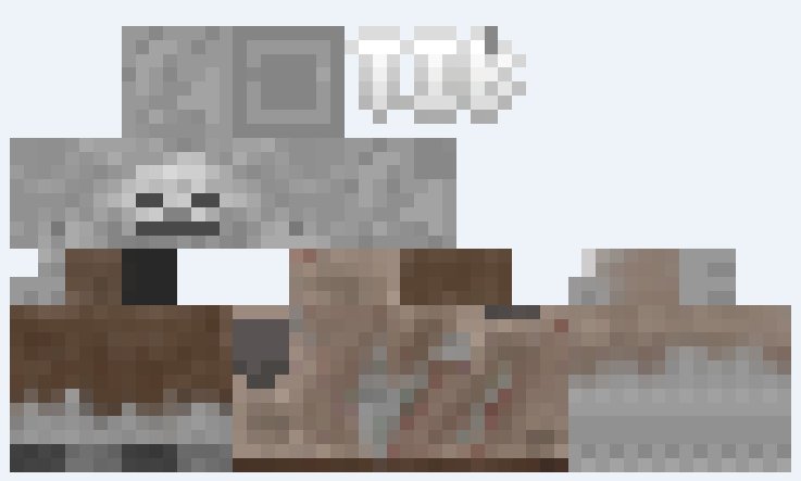 Скин скелета в МАЙНКРАФТЕ