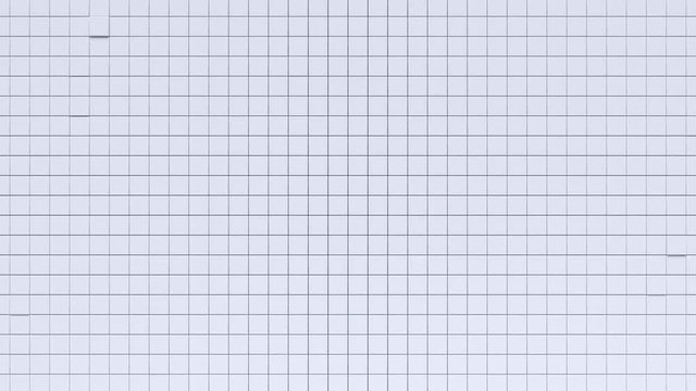 Тетрадный лист в клеточку