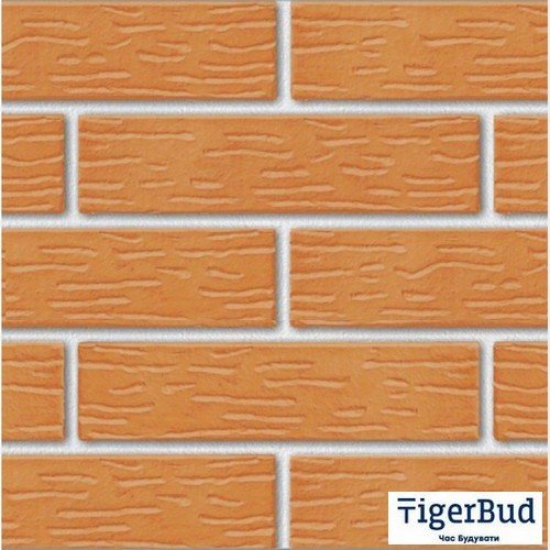 Дом оранжевый кирпич облицовочный