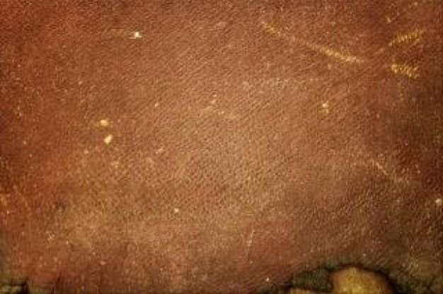 Кожа коричневая состаренная