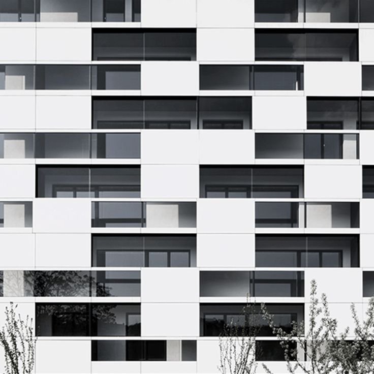 Многоэтажка фасад Модерн