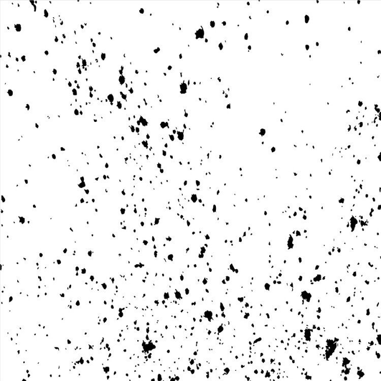 Чёрный фон с белыми точками