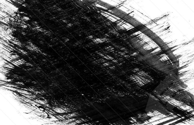 Штрихи на черном фоне