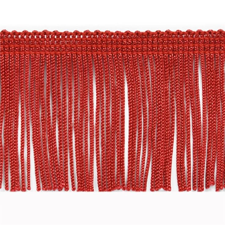 Бахрома красная