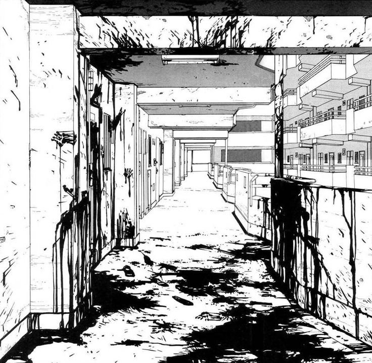 Пейзажи из манги