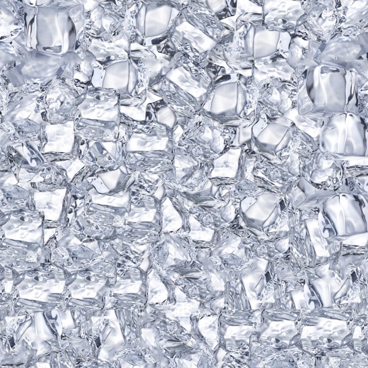 Кубик льда текстура