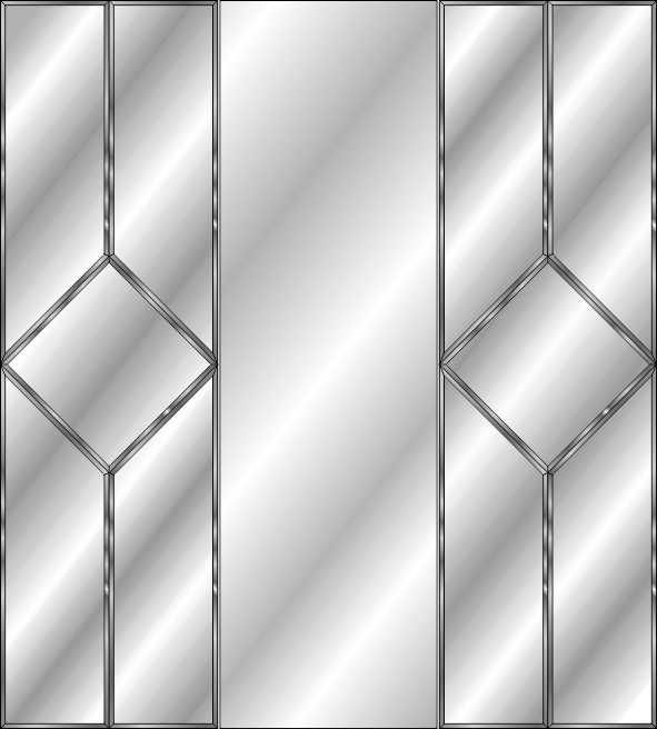 Зеркальная плитка фактура