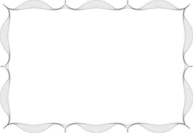 Рамка для текста горизонтальная