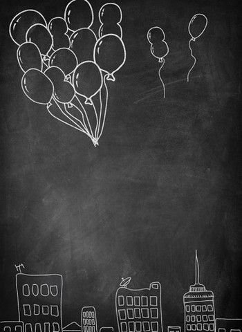 Рисуем мелом на доске