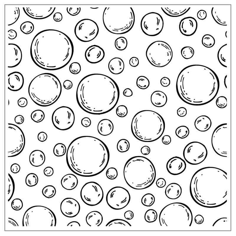 Мыльные пузыри раскраска