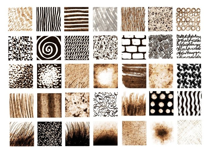 Фактуры в графике