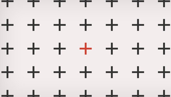 Паттерн крестики