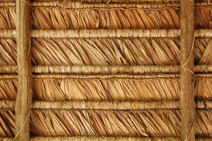 Текстура соломы для крыши