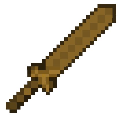 Деревянный меч из МАЙНКРАФТА