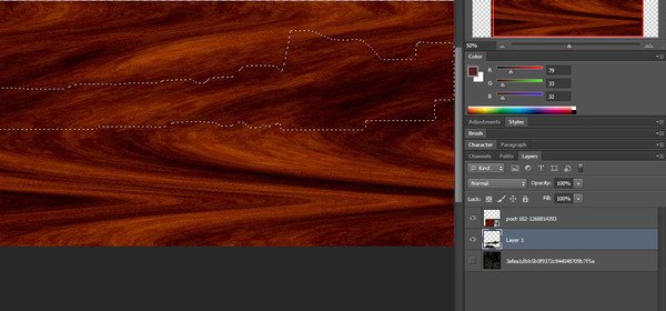 Как заменить текстуру в фотошопе