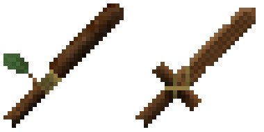 Деревянный меч из МАЙНКРАФТА