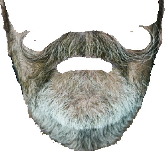 Бородка без фона