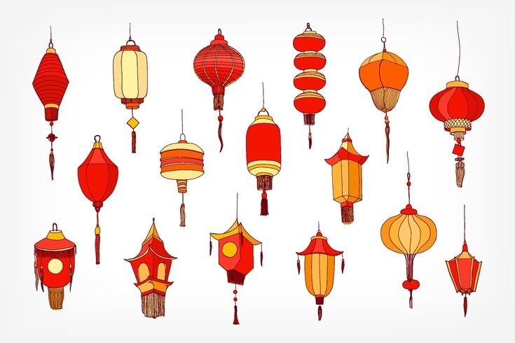 Китайский фонарик традиционный