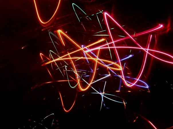 Неоновая текстура