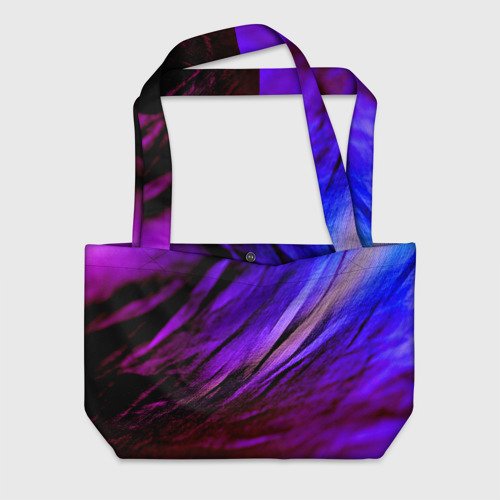 Фиолетовые молнии на сумке