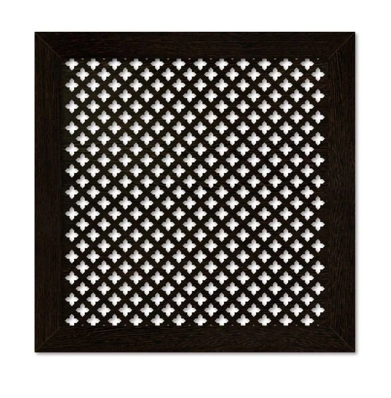 Экран для радиатора Stella 90х60 см Готико белый