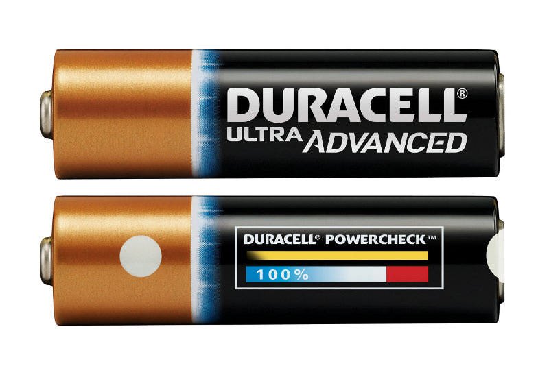 Батарейка Дюрасел турбо с индикатором