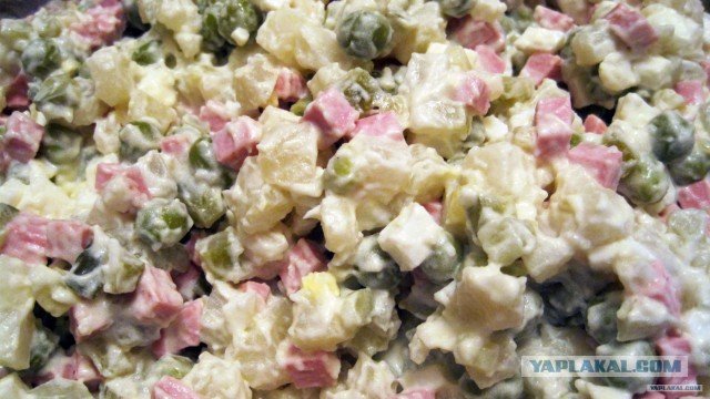 Салат текстура