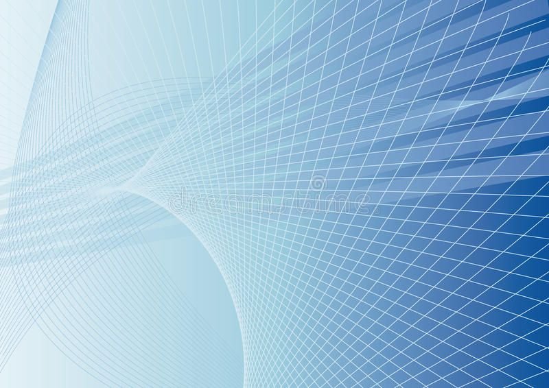 Голубая абстракция