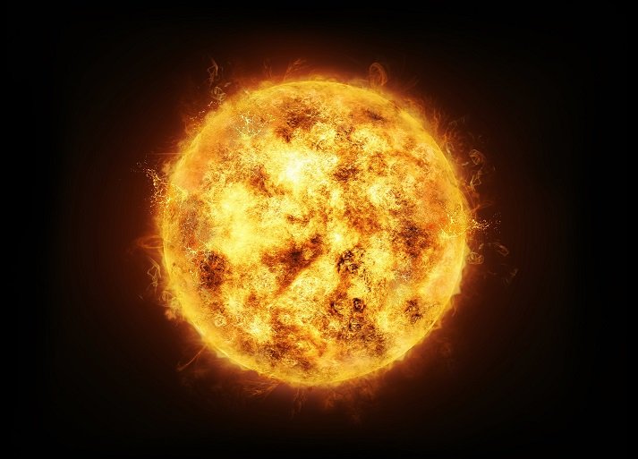 Поверхность солнца