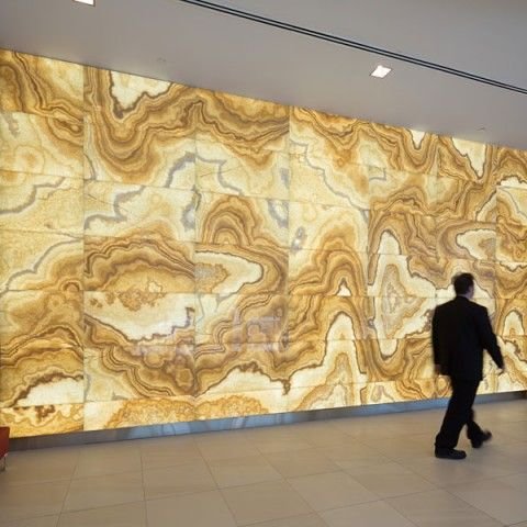 Оникс слэб с подсветкой