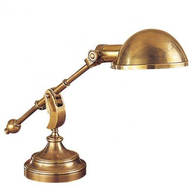 Латунная настольная лампа