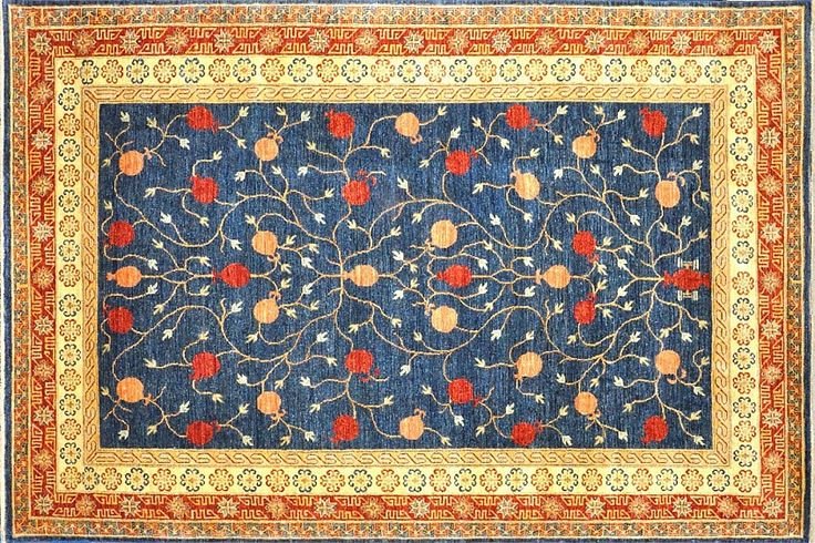 Узбекский шерстяной ковер