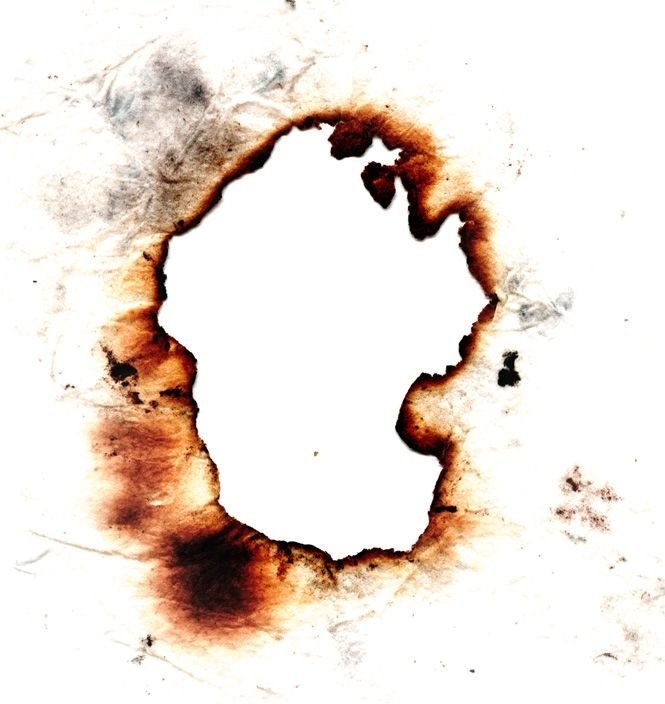 Прожженная дыра