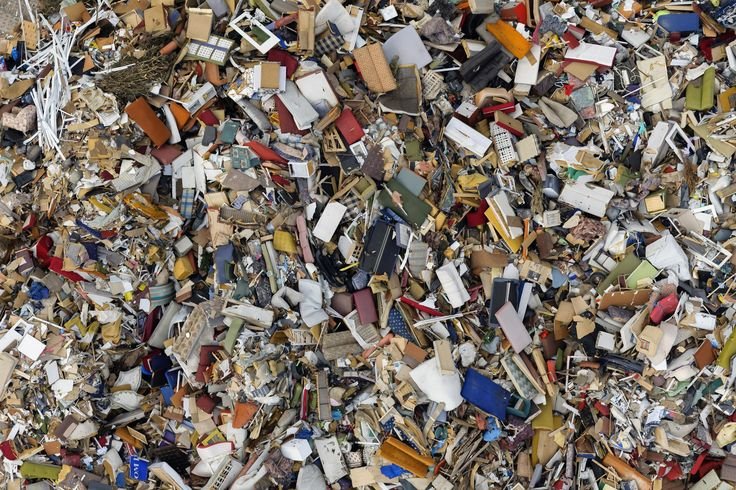 Свалка вид сверху