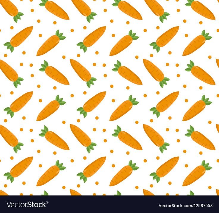 Морковка на красивом фоне