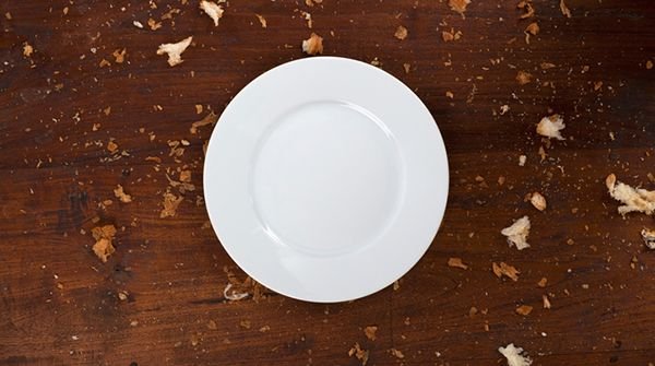 Грязная тарелка