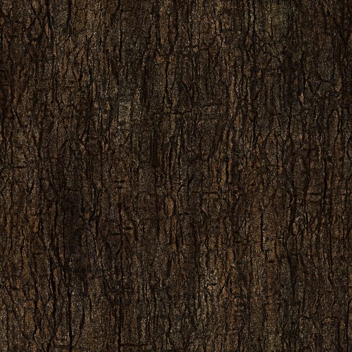 Кора дуба текстура