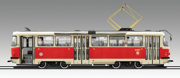 Татра т3 низкопольная