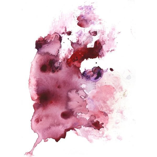 Акварельные разводы